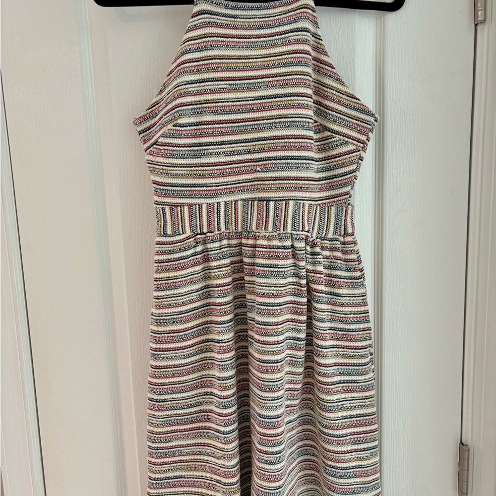 Banana Republic Multicolor Tweed-style Mini Dress